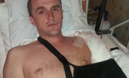 Рука допомоги: пораненому бійцю Олександру Марченку потрібна дорога операція