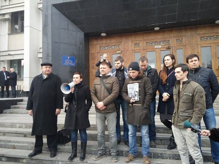 В Одесі протестують проти генерала часів Януковича Олександра Терещука (відео)
