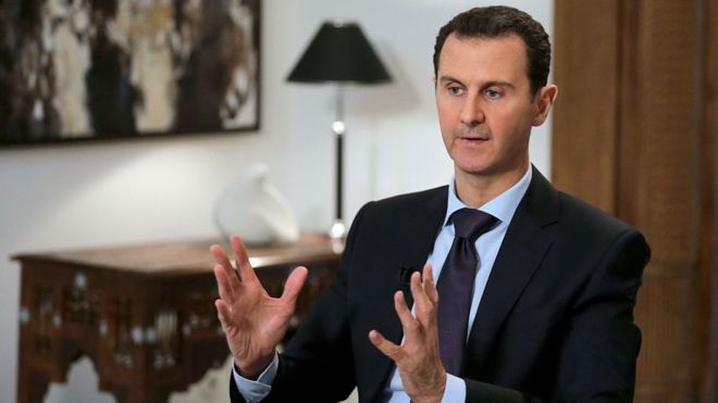 Башар Асад вважає авіаудар США дурним