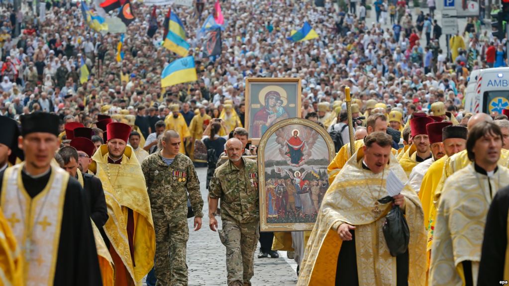 Хресна хода УПЦ Київського патріархату пройшла в Києві (фото)