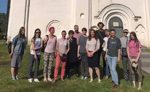 Молоді українські художники у співпраці із Росспівробітництвом поїхали до Новгорода