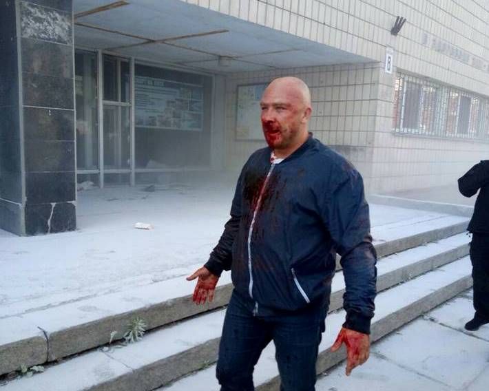 Спротклуб «Восход» у Києві спробували захопити рейдери: шестеро осіб травмовано