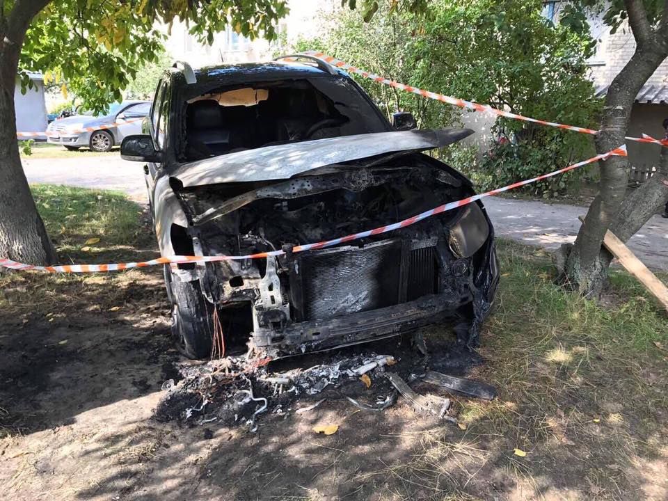 На Житомирщині вибухнуло авто очільниці фракції «УКРОП» в облраді Наталії Кокітко