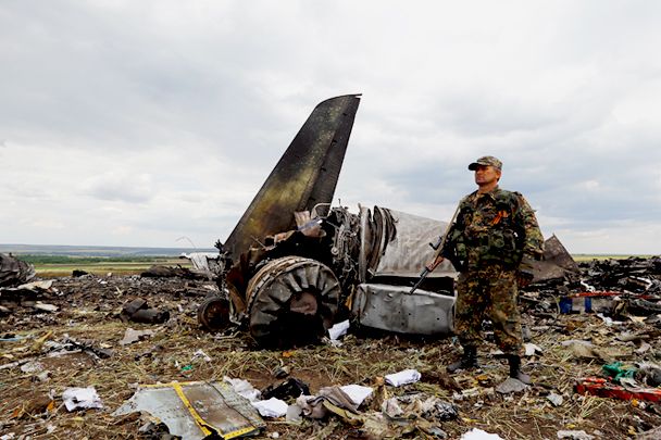 Грицак звинуватив бойовиків «Вагнера» у катастрофі ІЛ-76 біля Луганська
