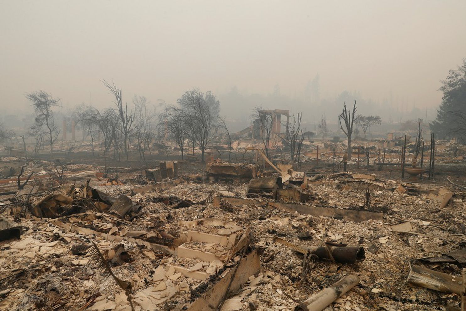 В Каліфорнії загинуло 17 людей в результаті масштабних лісових пожеж