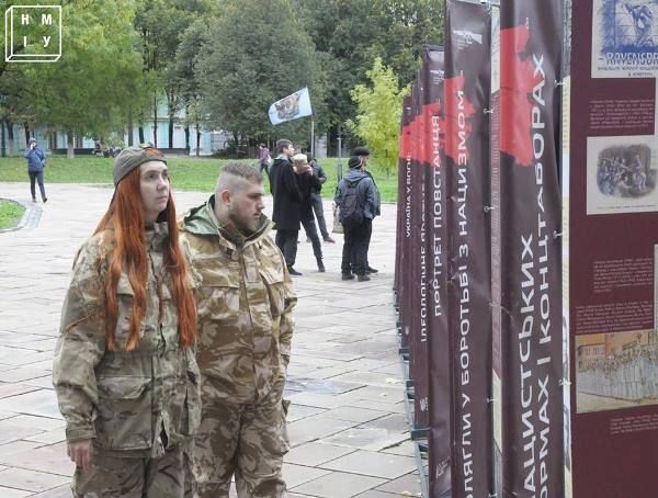Перед Національним музеєм історії України відкрили вуличну виставку «Повстанці проти комунізму» (ФОТО)