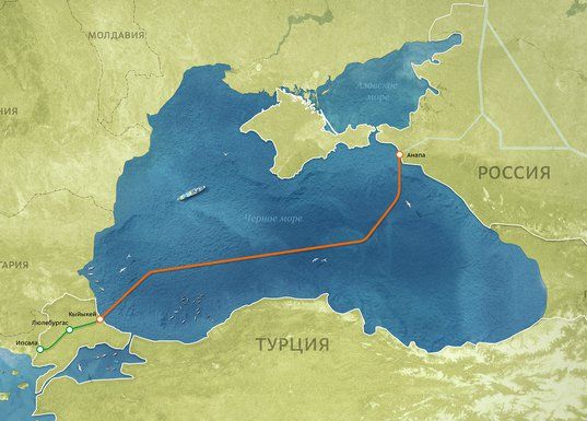 У Чорному морі завершили будівництво двох ниток «Турецького потоку»