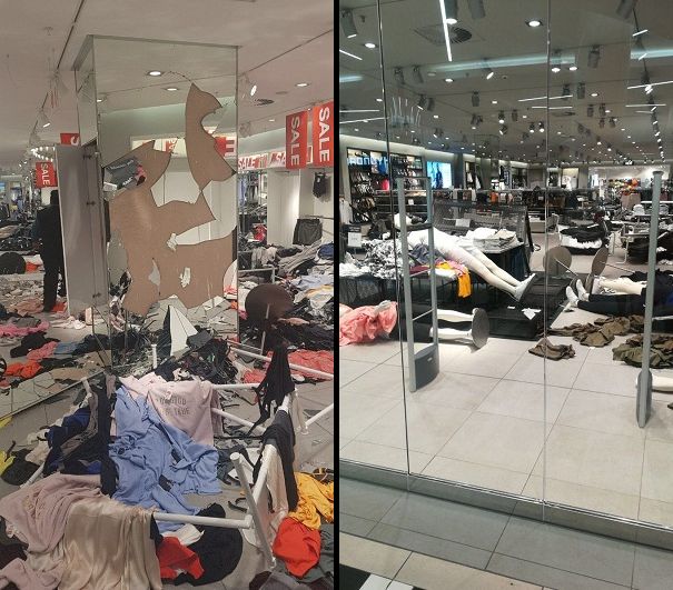 У Південній Африці розгромили магазин H&M через «расистську рекламу»
