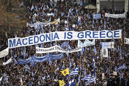 В Афінах і Салоніках пройшли масові акції на захист «своєї» Македонії