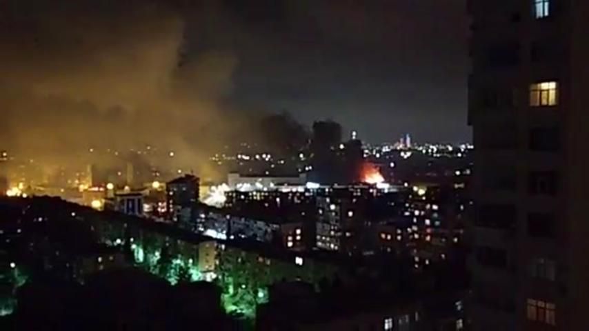 У середмісті Баку стався вибух на складі боєприпасів (відео)
