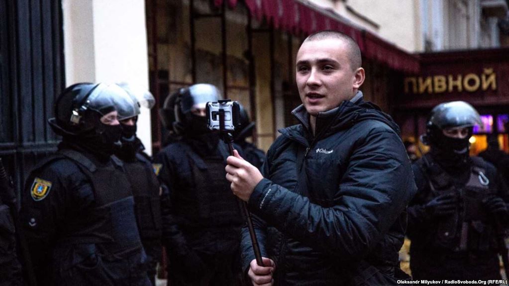В Одесі напали на активіста Сергія Стерненка (фото)