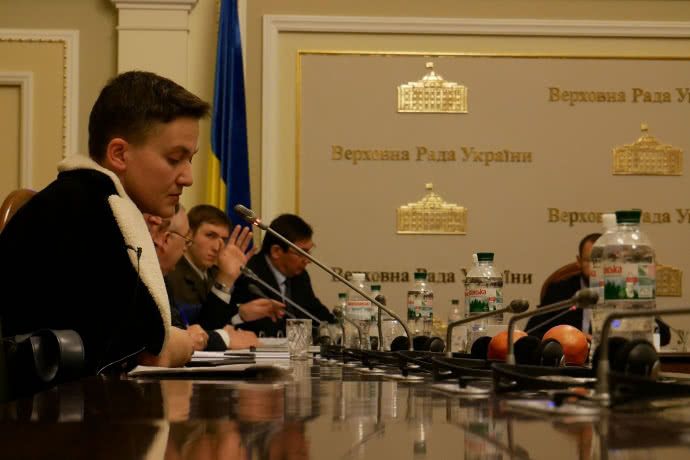 Регламентний комітет у Раді дав згоду на арешт Надії Савченко