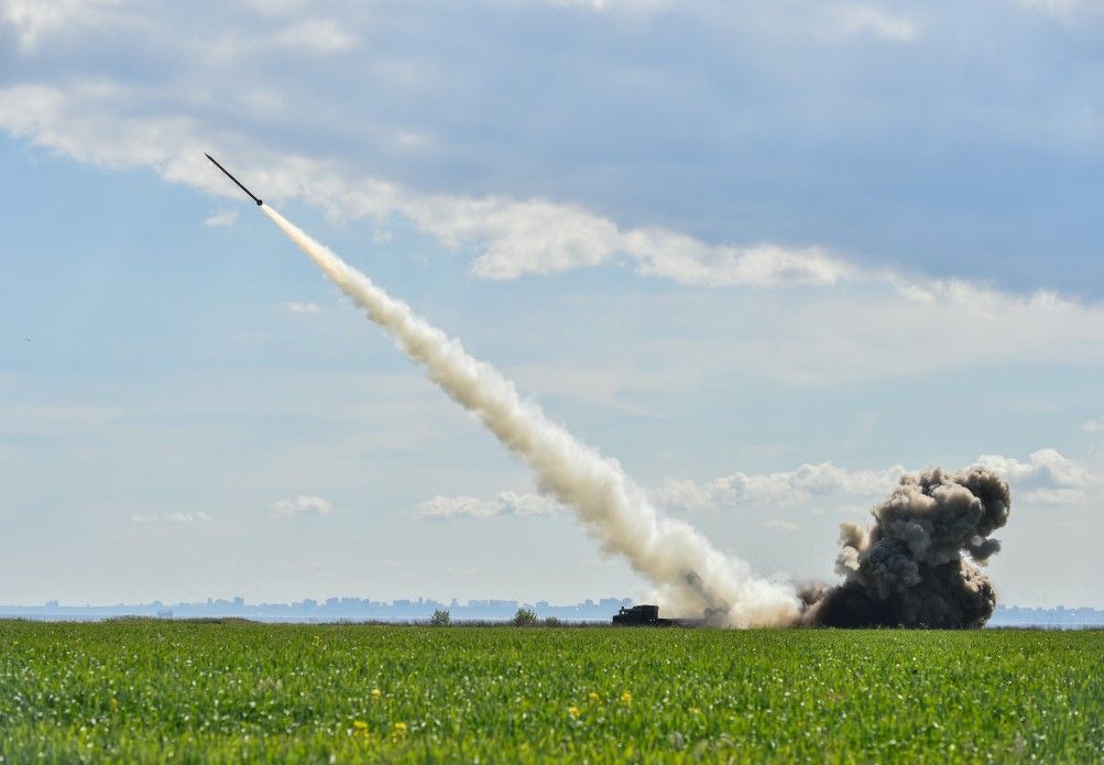 На Одещині випробовують ракетний комплекс «Вільха»