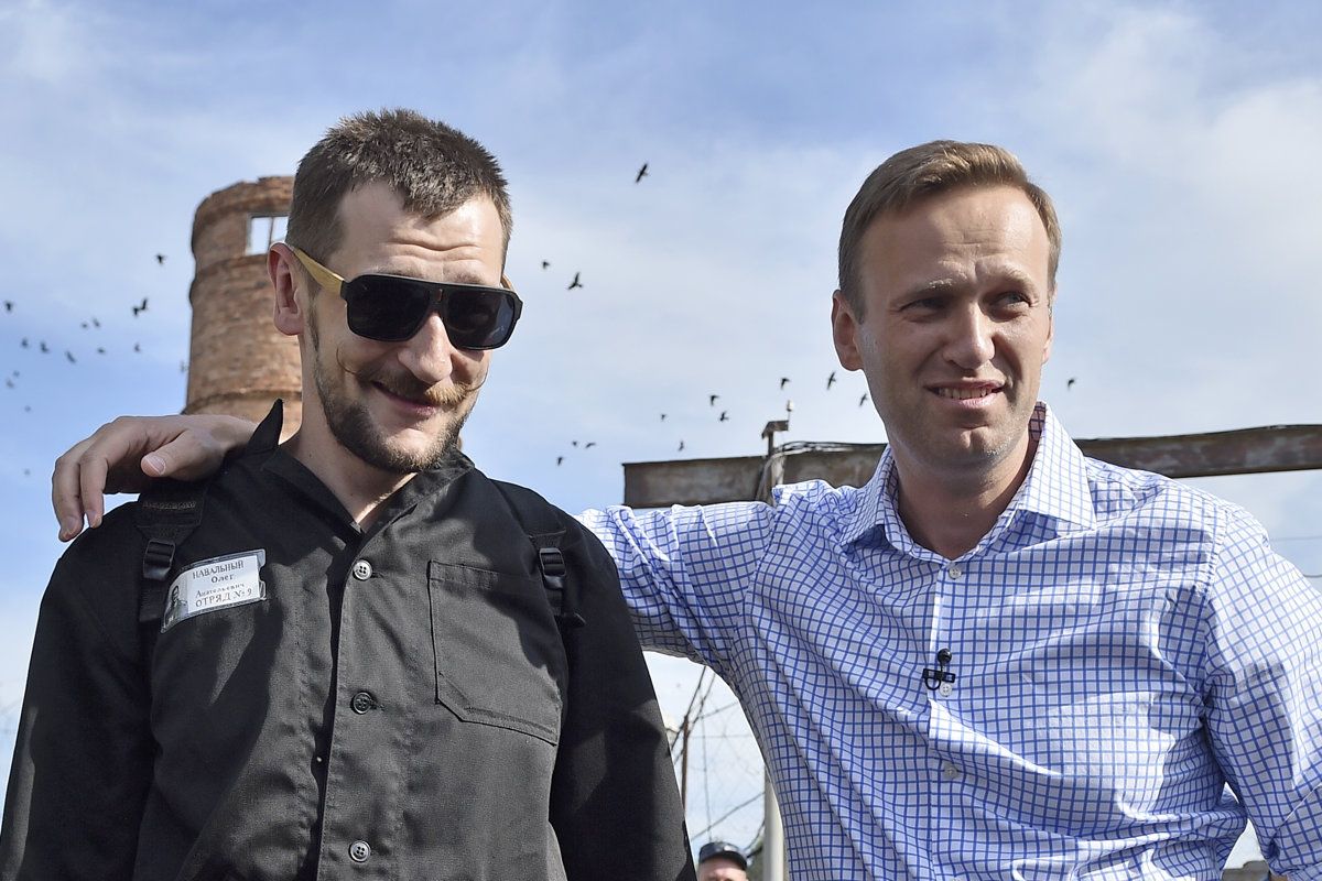 Олег Навальний вийшов на волю після 3,5 років колонії (фото)