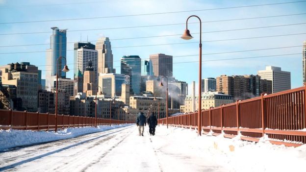 У північних штатах США через аномальні морози загинуло не менше 7 людей