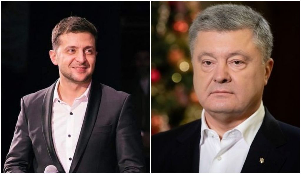 Володимир Зеленський та Петро Порошенко мають найбільший рейтинг серед кандидатів у президенти
