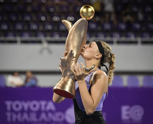Третя ракетка України Даяна Ястремська виграла престижний турнір у Таїланді