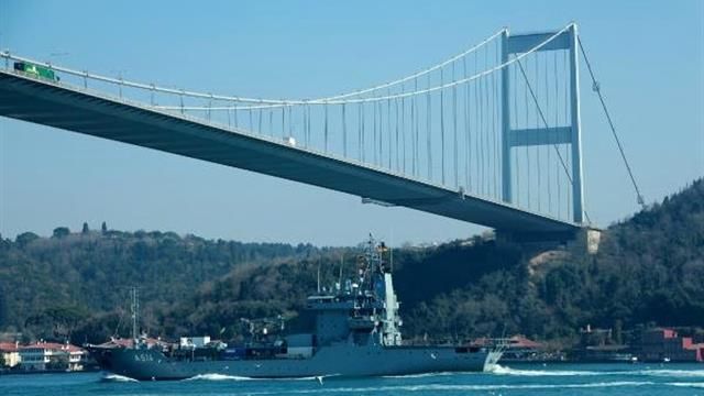 Кораблі протимінної групи НАТО увійшли в Чорне море