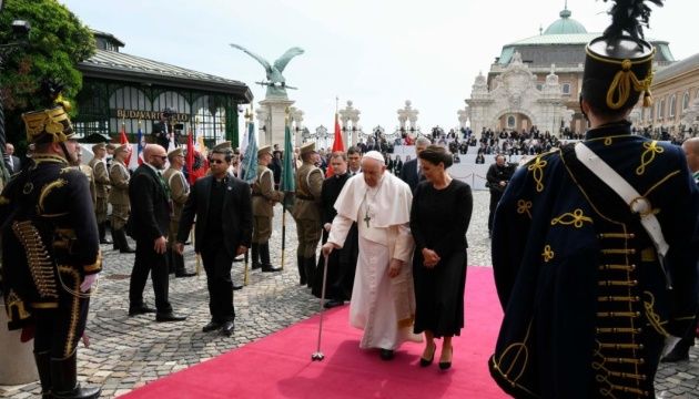 В Угорщині Папа зустрівся із українськими біженцями
