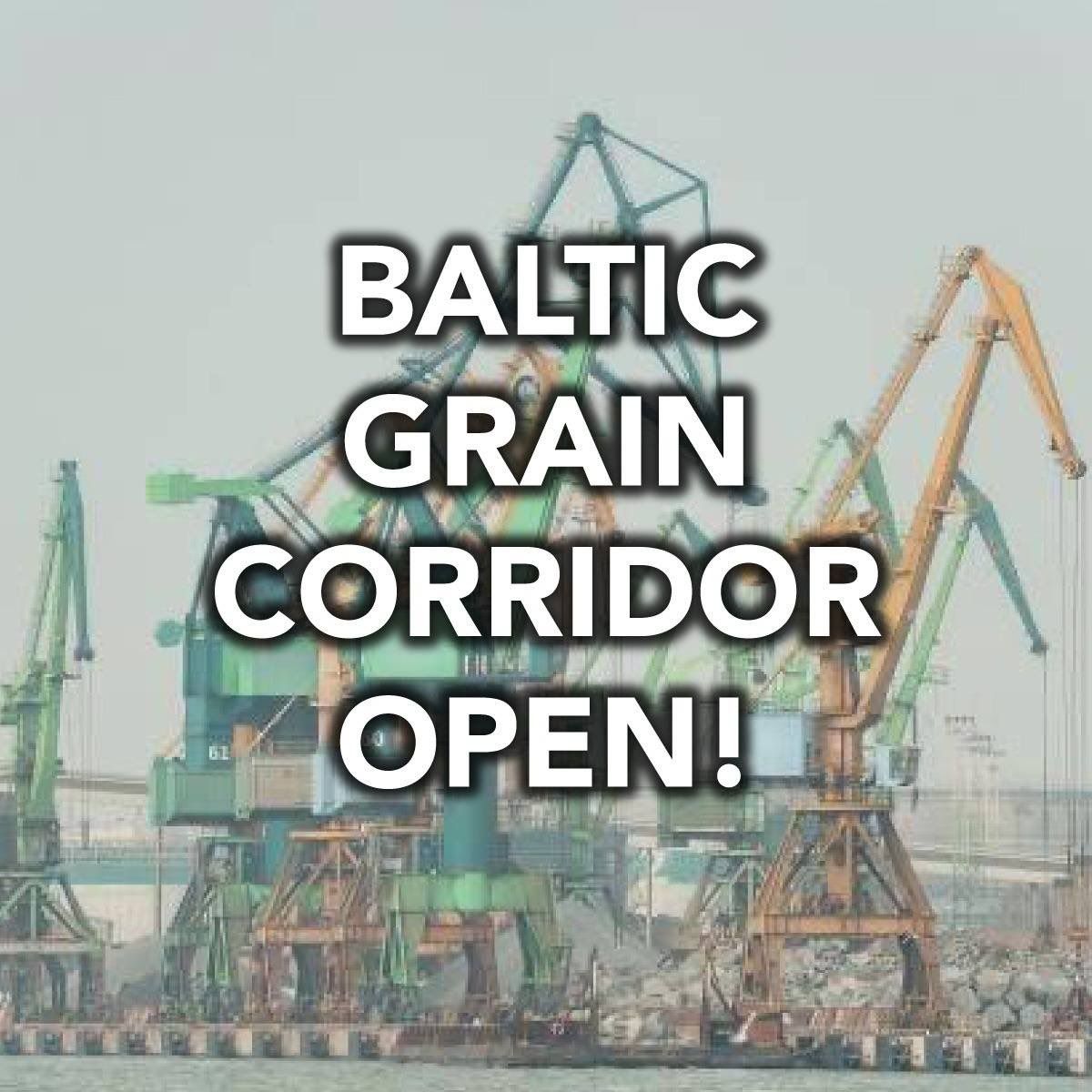 Литва відкрила транзитний коридор для українського зерна в порти Балтії