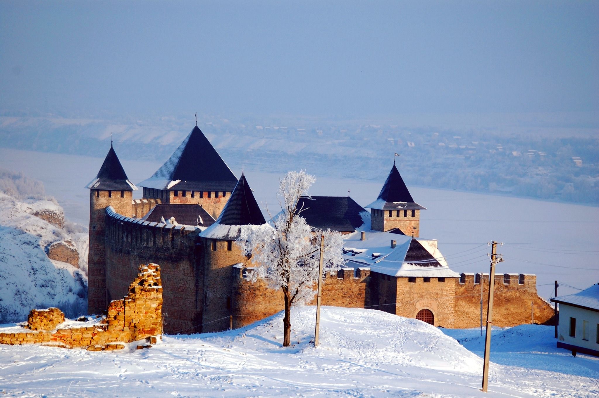 Хотинська фортеця: відреставровано аварійні мури