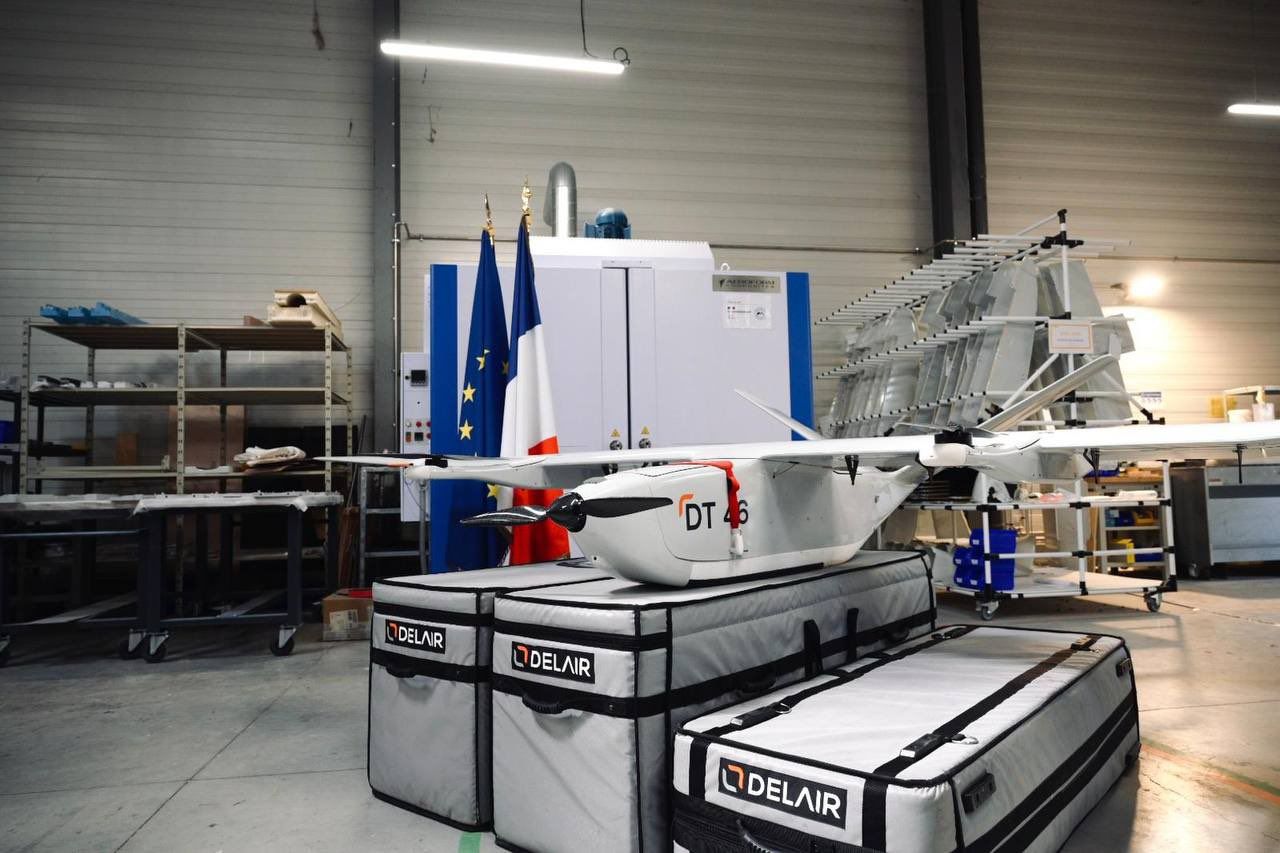 Франція замовила для України 100 дронів Delair