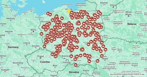 Протести в Польщі охоплять фактично всю країну.