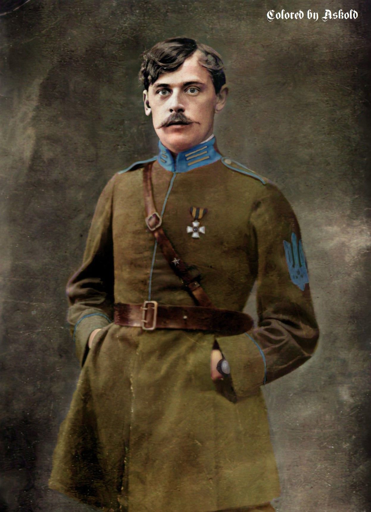 Легендарний учасник Першого Зимового походу, командир збірної бригади Запорізької дивізії Іван Дубовий.