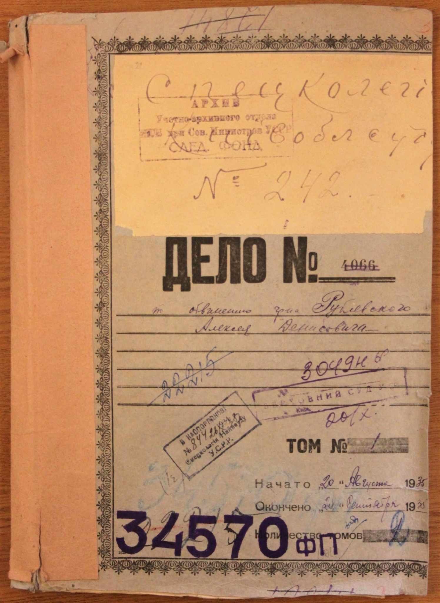 Письменник від верстата: служака московських окупантів Гітлер зламав життя сім’ї Рублевських (архівна розвідка)