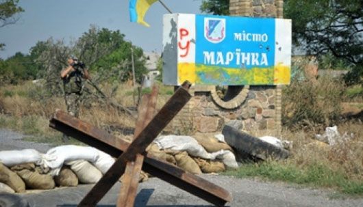 Контрольні пости "Мар'їнка" і "Станиця Луганська" бойовики накрили вогнем