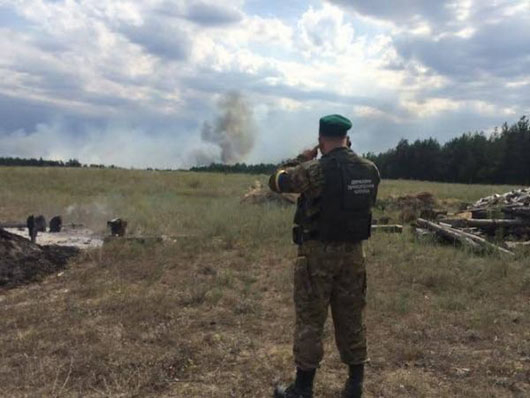 Біля Мар'їнки бойовики застосували заборонену лазерну зброю