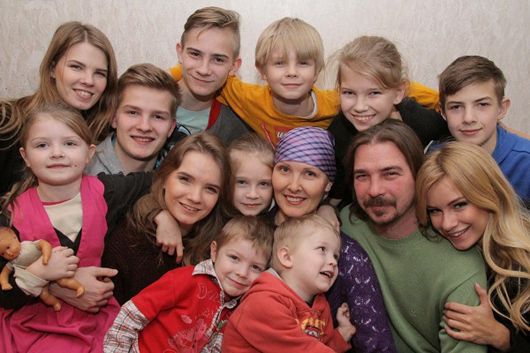 Любляча дюжина: мати 12 дітей Ірина Арсентьєва виграла битву з раком