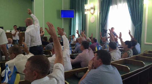 Голову Херсонщини Андрія Путілова знімали з посади у "замінованій" будівлі