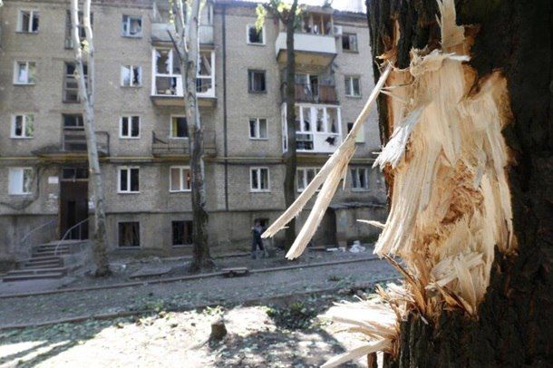 В окупованій Макіївці вибухнули боєприпаси бойовиків Гіві (фото)
