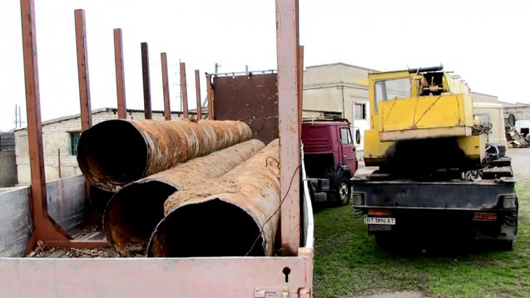 На Херсонщині розпилюють на метал найбільшу в Європі систему зрошення