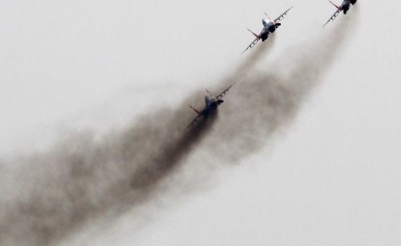 Російський винищувач МІГ-29 К розбився біля берегів Сирії