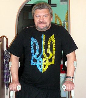Солдат-санітар Володимир Донос втратив ногу: "Який я герой, якщо й до Іловайська не дійшов?"
