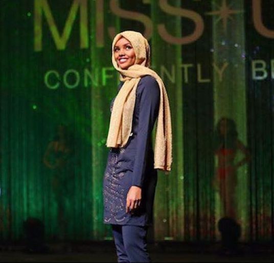 Учасниця конкурсу краси Міс Міннесота вийшла на подіум у мусульманському вбранні