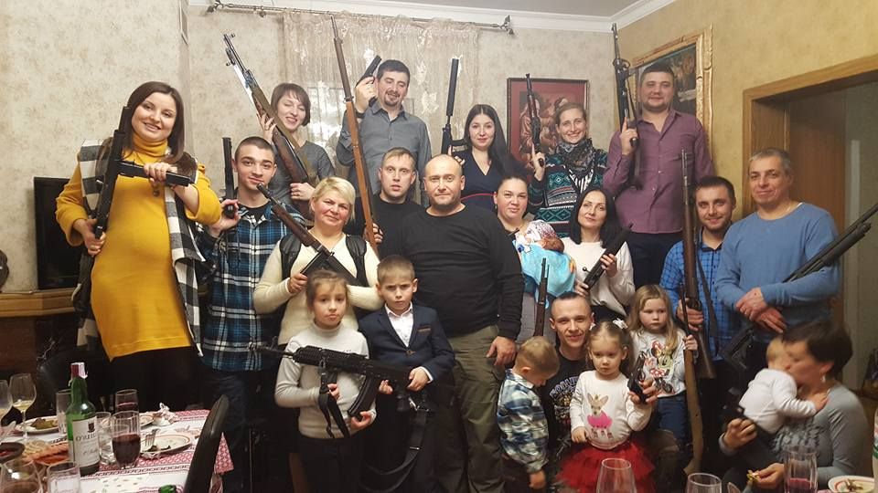 Дмитро Ярош похрестив онука Устима