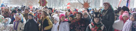 Вертепи до Харкова приїхали навіть з Криму