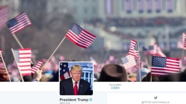 У Twitter'і Трампа використали фото з інавгурації Обами