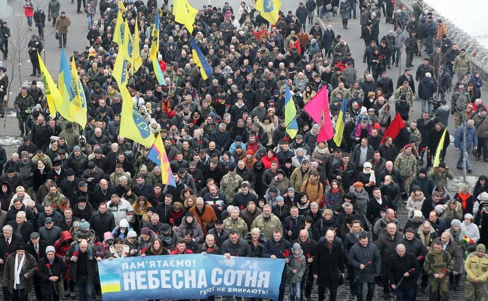 У Києві помолилися за душі Героїв Небесної сотні (фото)