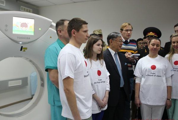 Військовий госпіталь у Вінниці отримав томограф від японського уряду (відео)