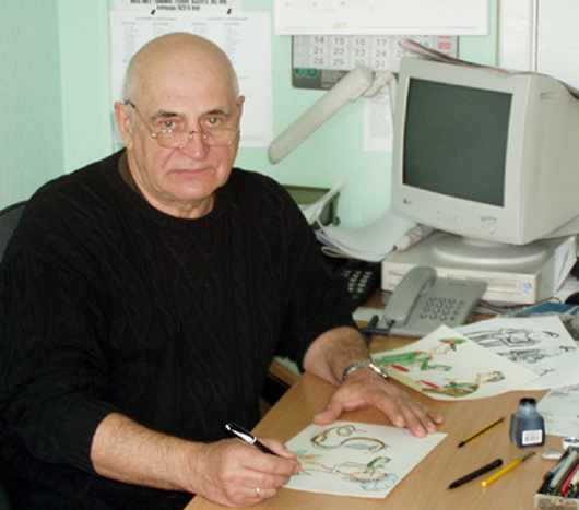 Художник «України молодої» Володимир Солонько отримав срібний диплом конкурсу «Карикатура в українській пресі»