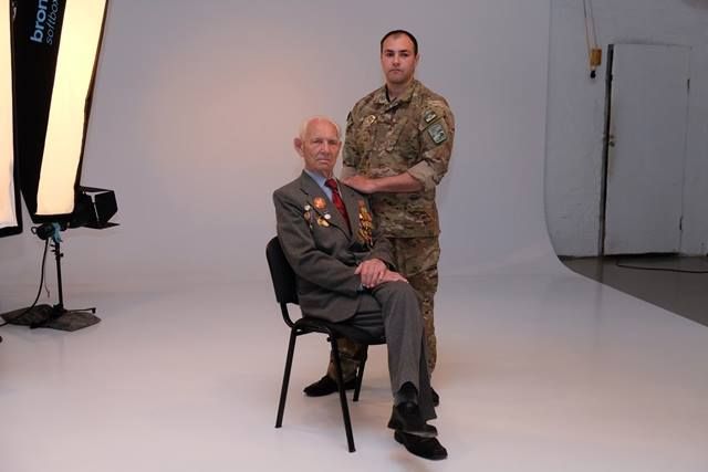 Фотопроект «Ветеран-ветерану»: світлини захисників України покажуть у Дніпрі
