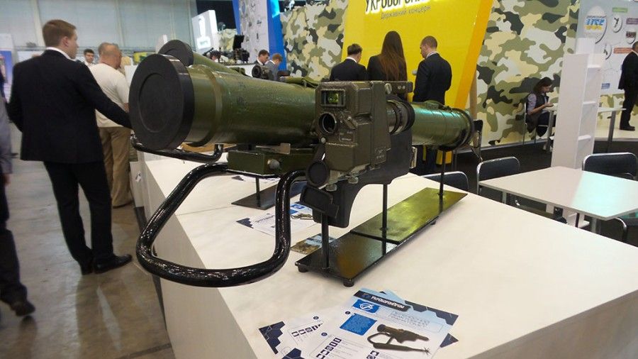 Переносний реактивний гранатомет від КБ «Луч» представили на виставці в Стамбулі