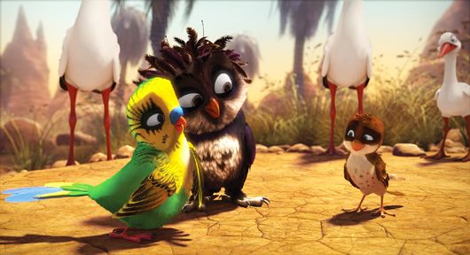 «Пташиний ульот»: мультфільм про усиновленого горобця, що відправився в Африку