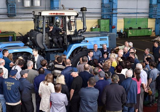 Ляшко закликав купувати українські трактори, а не іноземні