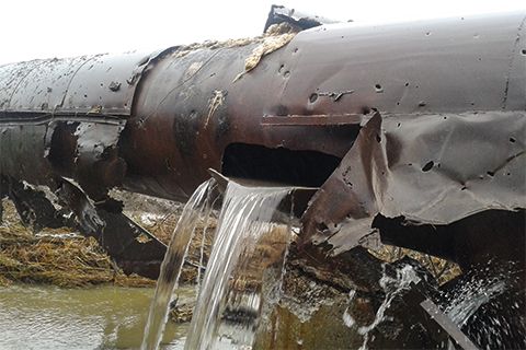 Південнодонбаський водогін внаслідок обстрілів зазнав критичних руйнувань