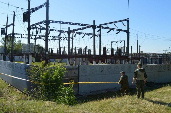 На Донеччині намагалися підірвати електропідстанцію